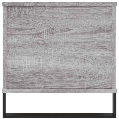 vidaXL Coffee Table Grey Sonoma 90x44,5x45 cm Engineered Wood
