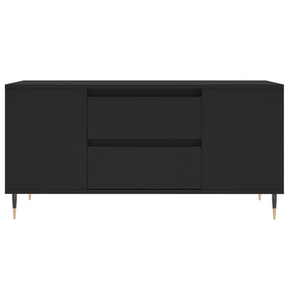 vidaXL Coffee Table Black 102x44.5x50 cm Engineered Wood