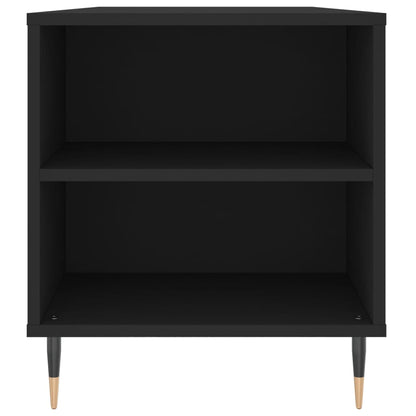 vidaXL Coffee Table Black 102x44.5x50 cm Engineered Wood