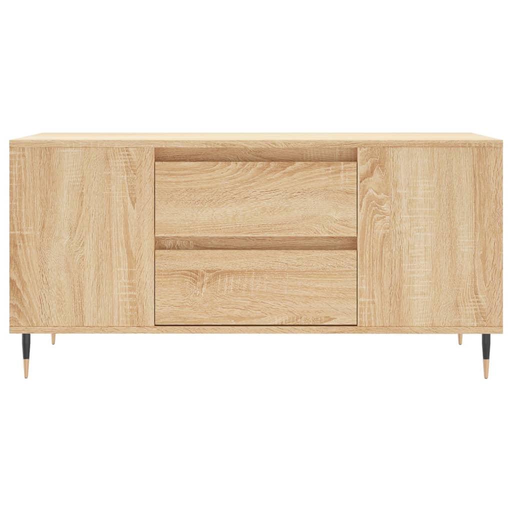 vidaXL Coffee Table Sonoma Oak 102x44,5x50 cm Engineered Wood