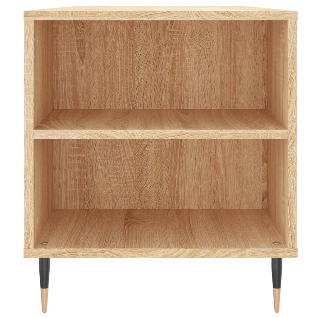 vidaXL Coffee Table Sonoma Oak 102x44,5x50 cm Engineered Wood
