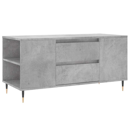 vidaXL Coffee Table Concrete Grey 102x44,5x50 cm Engineered Wood