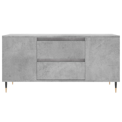 vidaXL Coffee Table Concrete Grey 102x44.5x50 cm Engineered Wood