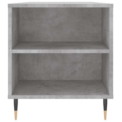 vidaXL Coffee Table Concrete Grey 102x44,5x50 cm Engineered Wood