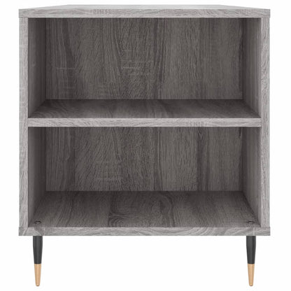 vidaXL Coffee Table Grey Sonoma 102x44.5x50 cm Engineered Wood