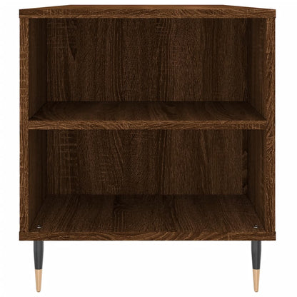 vidaXL Coffee Table Brown Oak 102x44,5x50 cm Engineered Wood