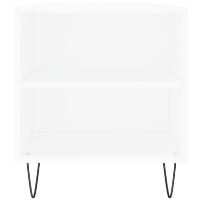 vidaXL Coffee Table White 102x44.5x50 cm Engineered Wood