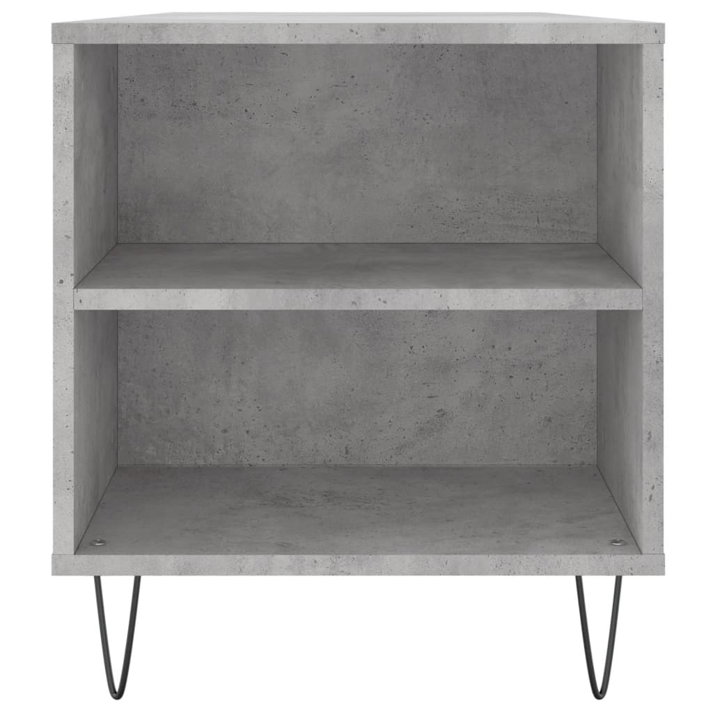 vidaXL Coffee Table Concrete Grey 102x44.5x50 cm Engineered Wood