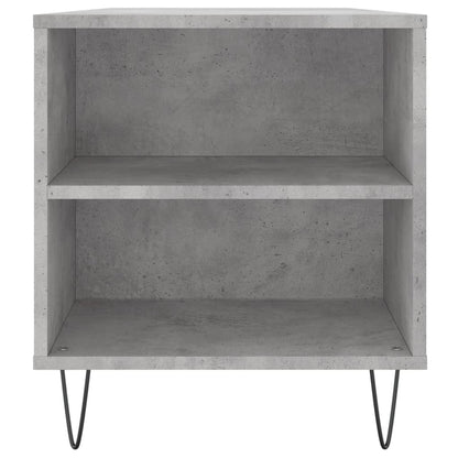 vidaXL Coffee Table Concrete Grey 102x44.5x50 cm Engineered Wood