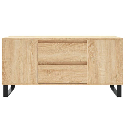 vidaXL Coffee Table Sonoma Oak 102x44,5x50 cm Engineered Wood