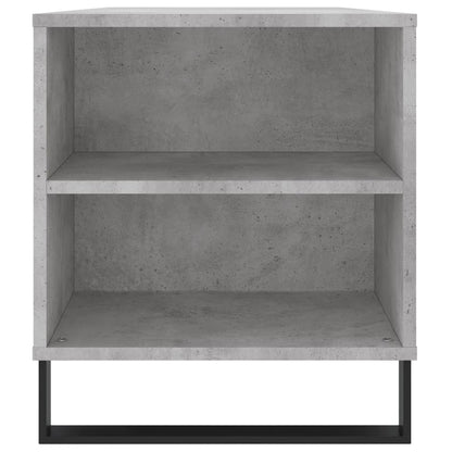 vidaXL Coffee Table Concrete Grey 102x44.5x50 cm Engineered Wood
