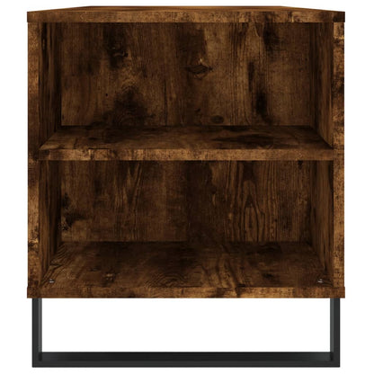 vidaXL Coffee Table Smoked Oak 102x44,5x50 cm Engineered Wood