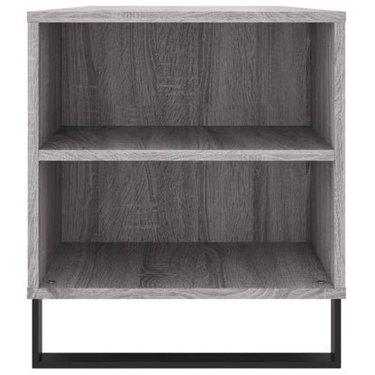 vidaXL Coffee Table Grey Sonoma 102x44.5x50 cm Engineered Wood