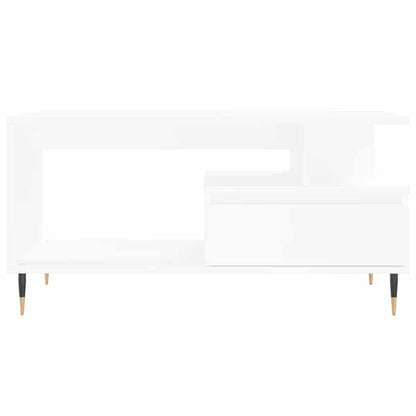 vidaXL Coffee Table White 90x49x45 cm Engineered Wood