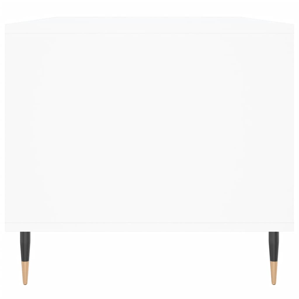 vidaXL Coffee Table White 90x49x45 cm Engineered Wood