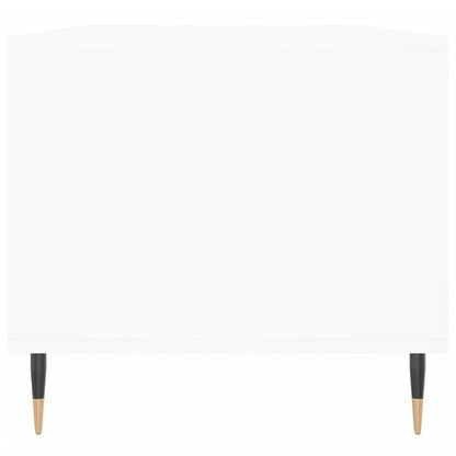 vidaXL Coffee Table White 90x49x45 cm Engineered Wood