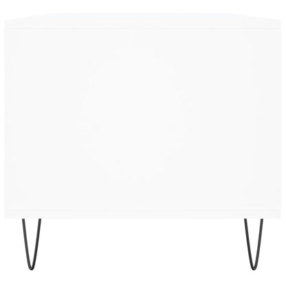 vidaXL Coffee Table White 90x49x45 cm Engineered Wood