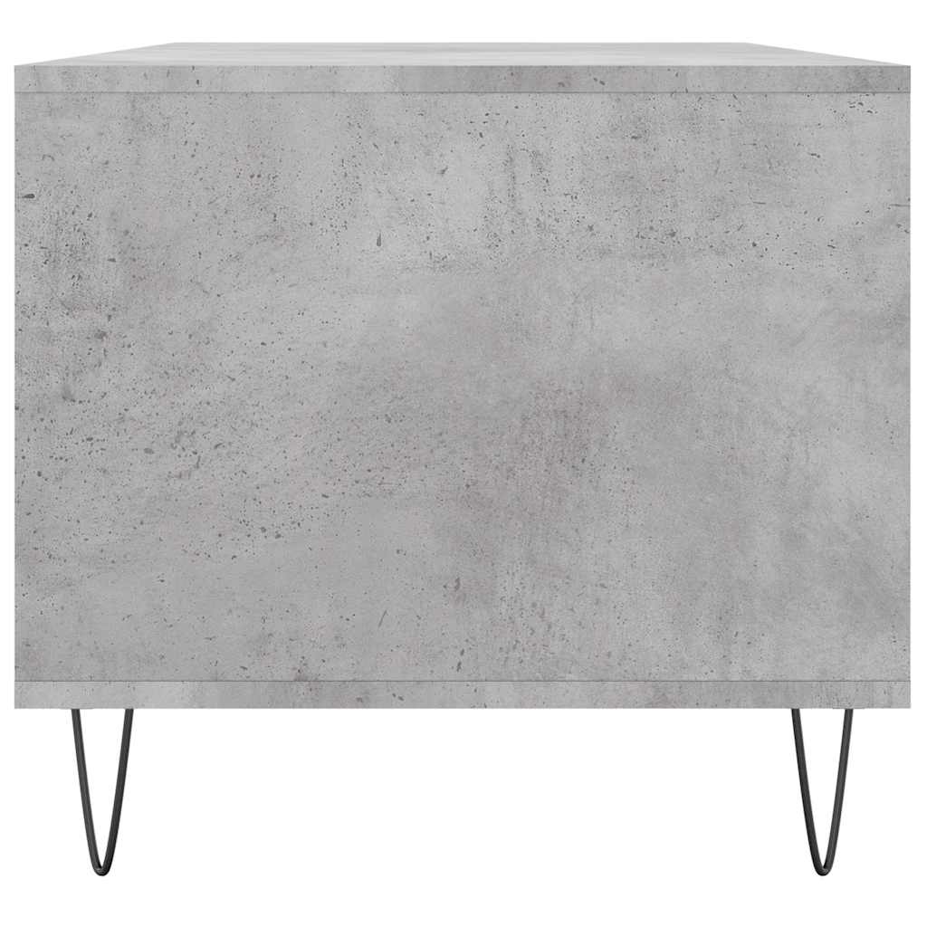 vidaXL Coffee Table Concrete Grey 90x49x45 cm Engineered Wood