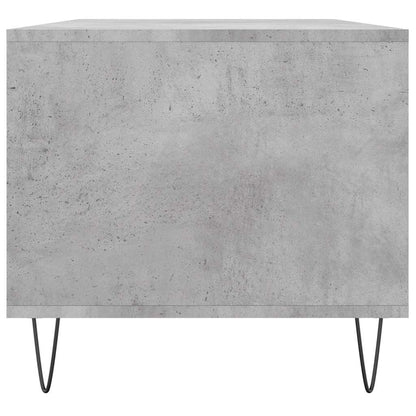 vidaXL Coffee Table Concrete Grey 90x49x45 cm Engineered Wood