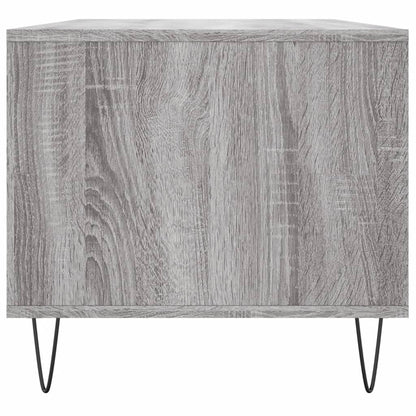 vidaXL Coffee Table Grey Sonoma 90x49x45 cm Engineered Wood