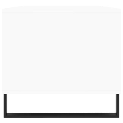 vidaXL Coffee Table White 90x49x45 cm Engineered Wood