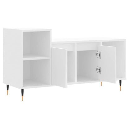 vidaXL TV Cabinet White 100x35x55 cm Engineered Wood