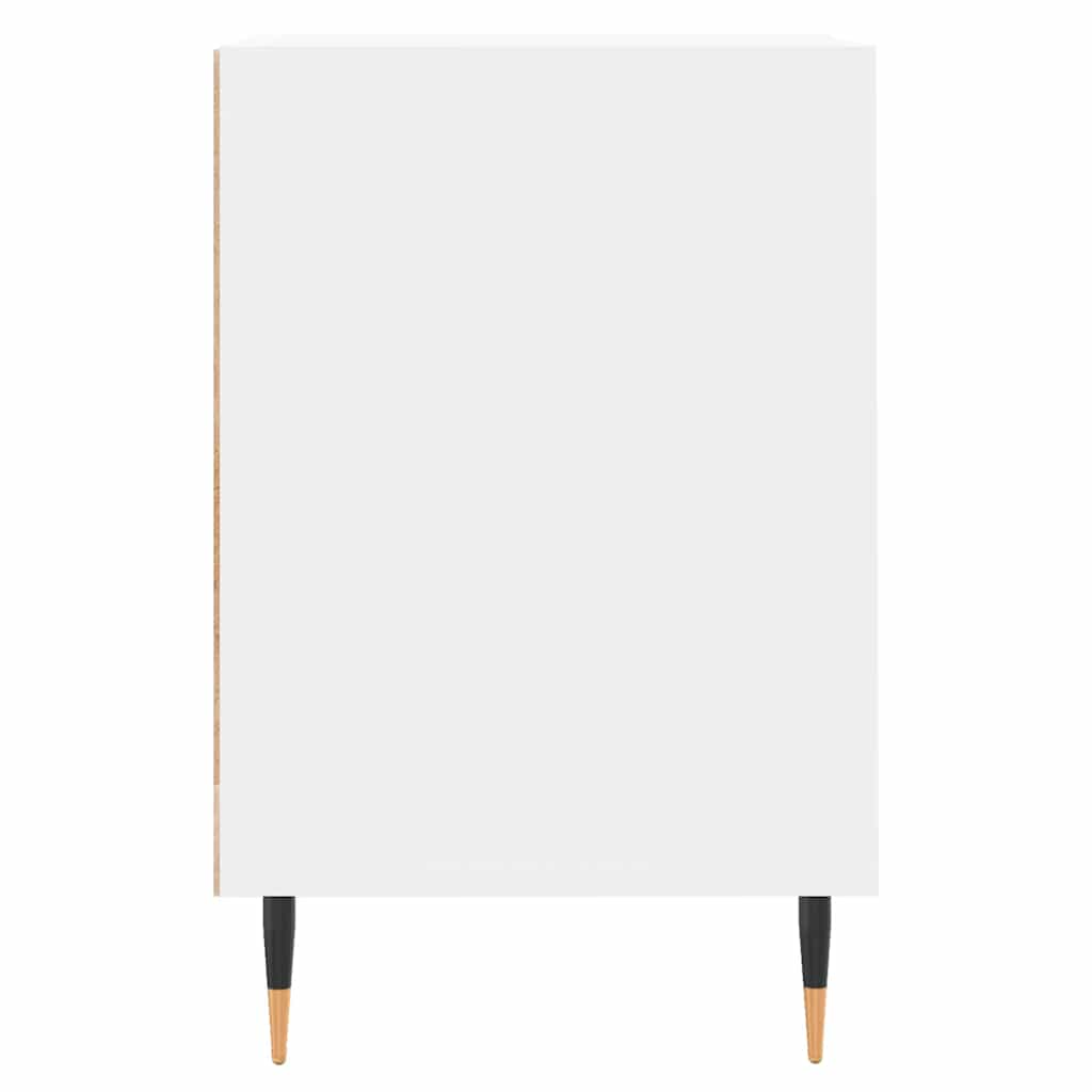 vidaXL TV Cabinet White 100x35x55 cm Engineered Wood