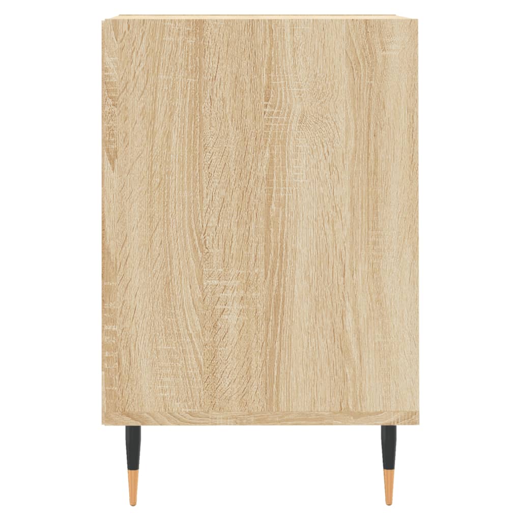 vidaXL TV Cabinet Sonoma Oak 100x35x55 cm Engineered Wood