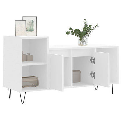 vidaXL TV Cabinet White 100x35x55 cm Engineered Wood