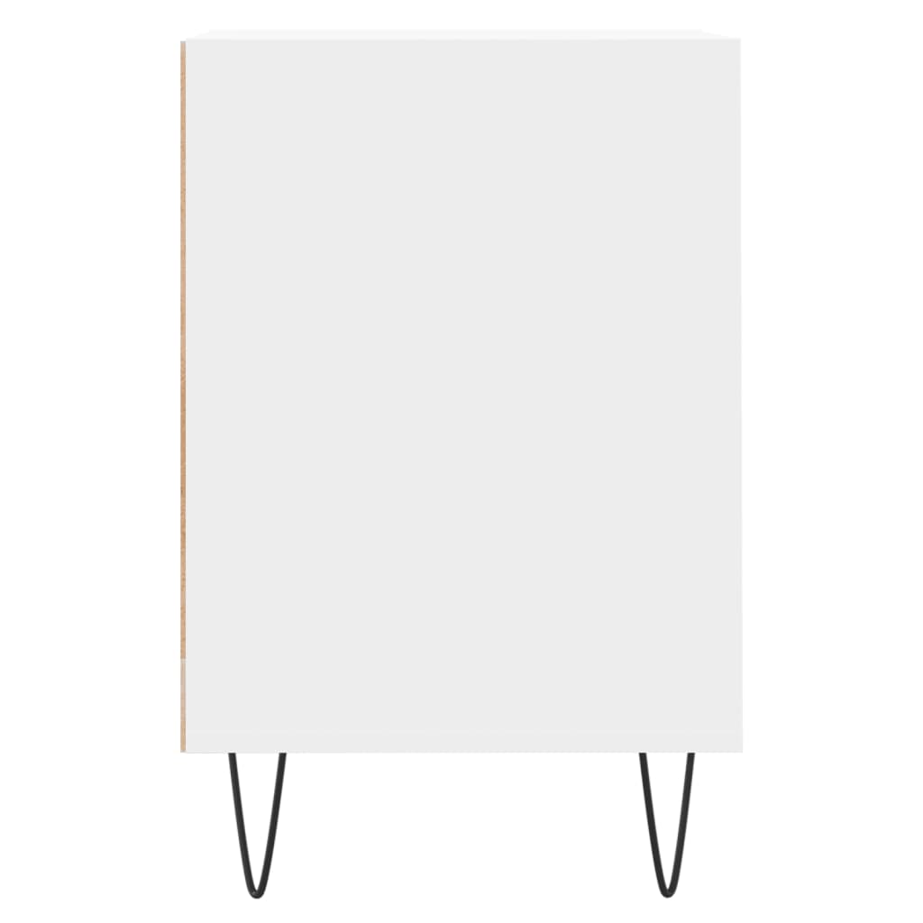 vidaXL TV Cabinet White 100x35x55 cm Engineered Wood