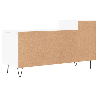vidaXL TV Cabinet White 100x35x55 cm Engineered Wood