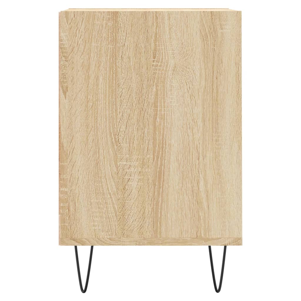 vidaXL TV Cabinet Sonoma Oak 100x35x55 cm Engineered Wood