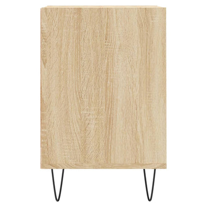 vidaXL TV Cabinet Sonoma Oak 100x35x55 cm Engineered Wood