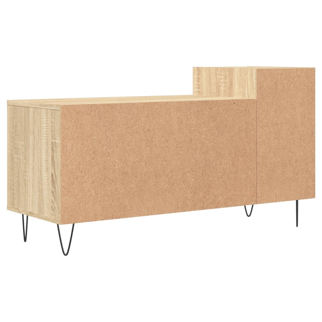 vidaXL TV Cabinet Sonoma Oak 100x35x55 cm Engineered Wood