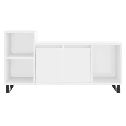 vidaXL TV Cabinet White 100x35x55 cm Engineered Wood