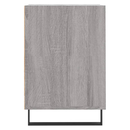 vidaXL TV Cabinet Grey Sonoma 100x35x55 cm Engineered Wood