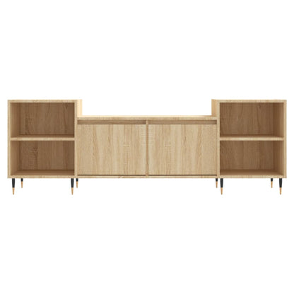 vidaXL TV Cabinet Sonoma Oak 160x35x55 cm Engineered Wood
