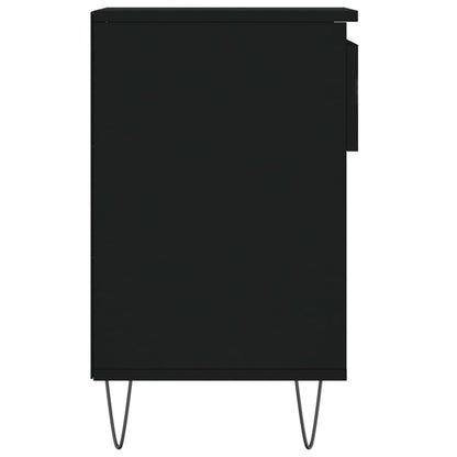 vidaXL Shoe Cabinet Black 102x36x60 cm Engineered Wood