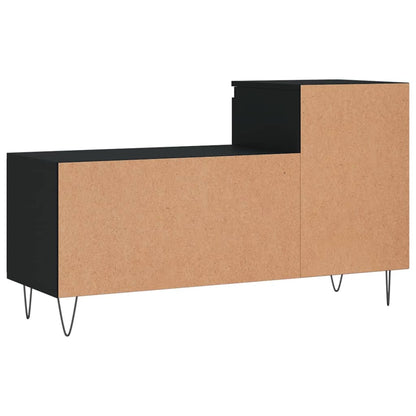 vidaXL Shoe Cabinet Black 102x36x60 cm Engineered Wood