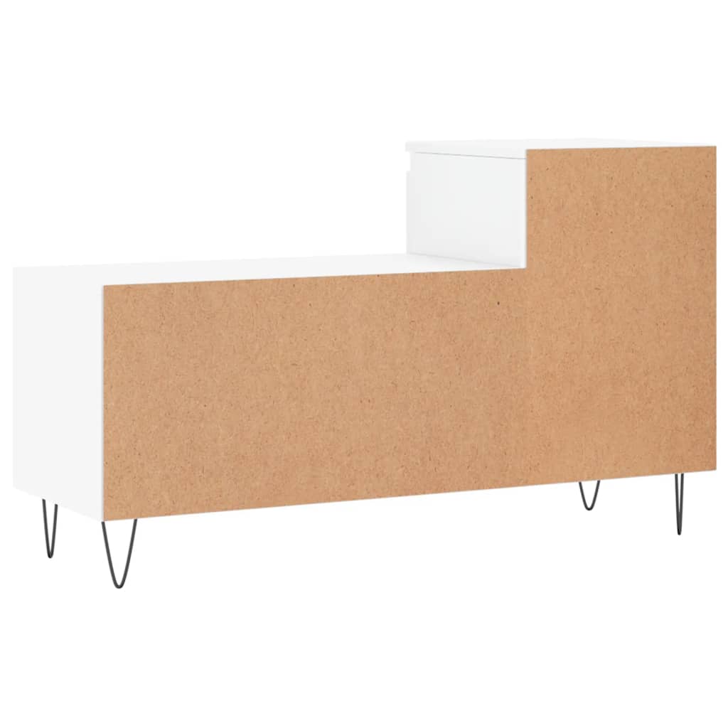 vidaXL Shoe Cabinet High Gloss White 102x36x60 cm Engineered Wood