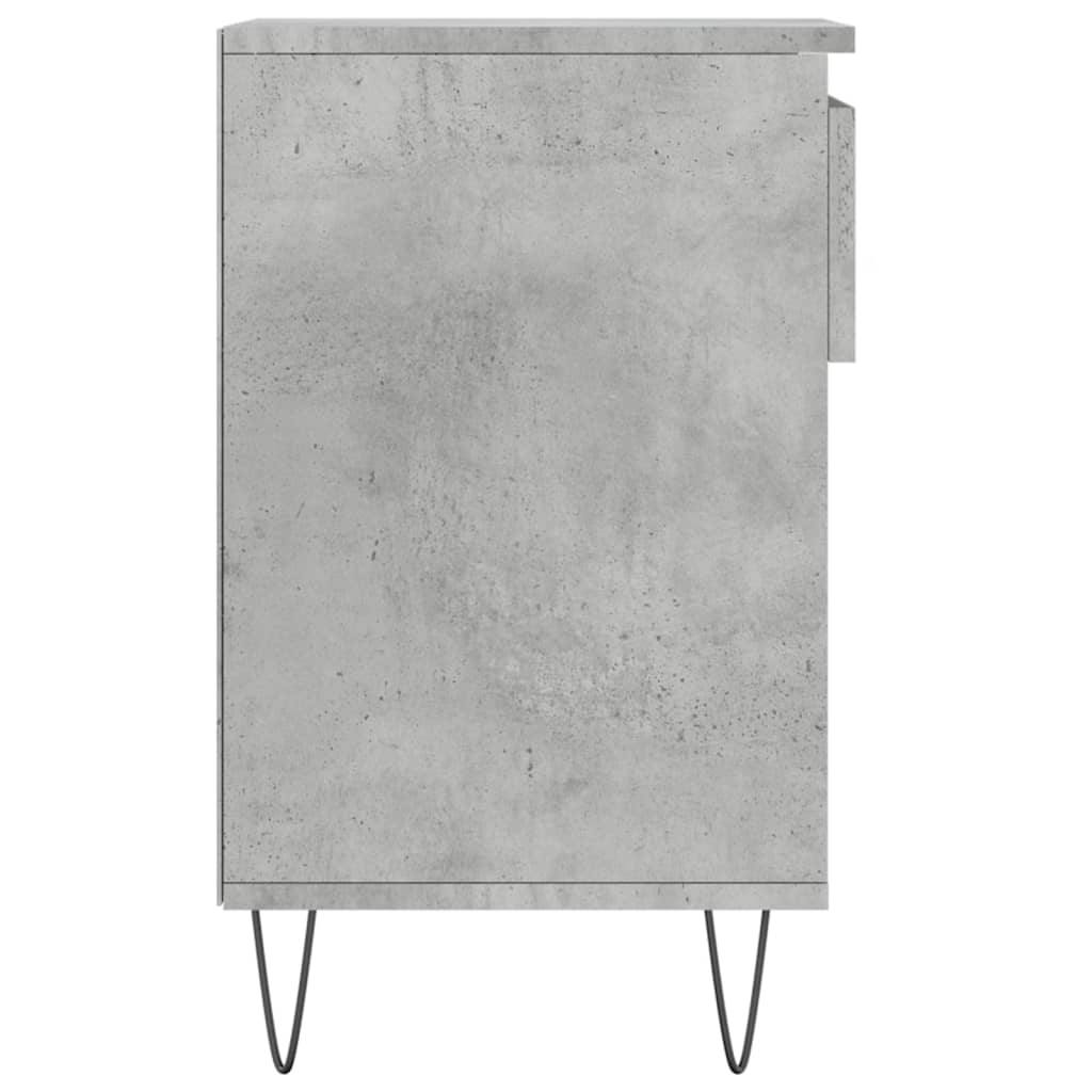 vidaXL Shoe Cabinet Concrete Grey 102x36x60 cm Engineered Wood