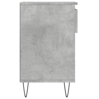 vidaXL Shoe Cabinet Concrete Grey 102x36x60 cm Engineered Wood