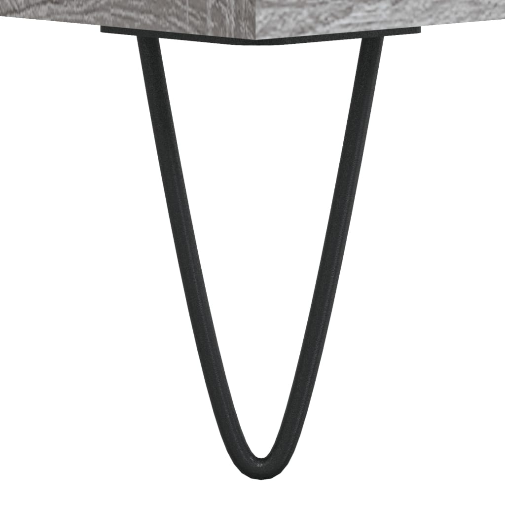 vidaXL Shoe Cabinet Grey Sonoma 102x36x60 cm Engineered Wood