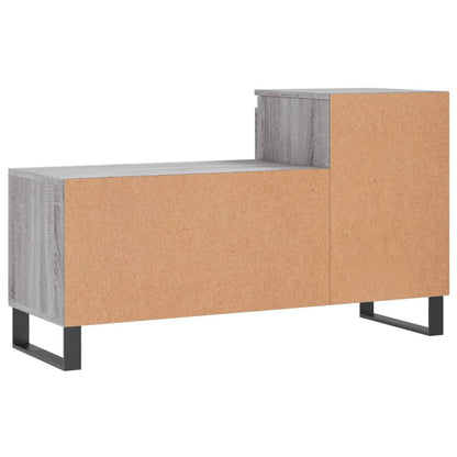 vidaXL Shoe Cabinet Grey Sonoma 102x36x60 cm Engineered Wood