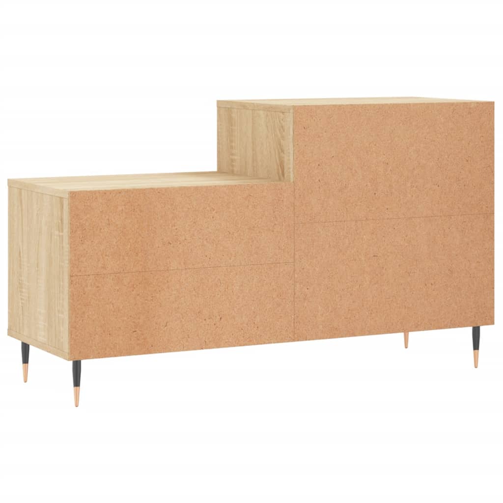 vidaXL Shoe Cabinet Sonoma Oak 102x36x60 cm Engineered Wood