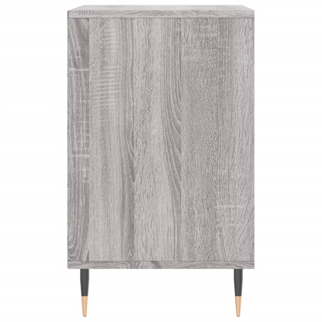 vidaXL Shoe Cabinet Grey Sonoma 102x36x60 cm Engineered Wood