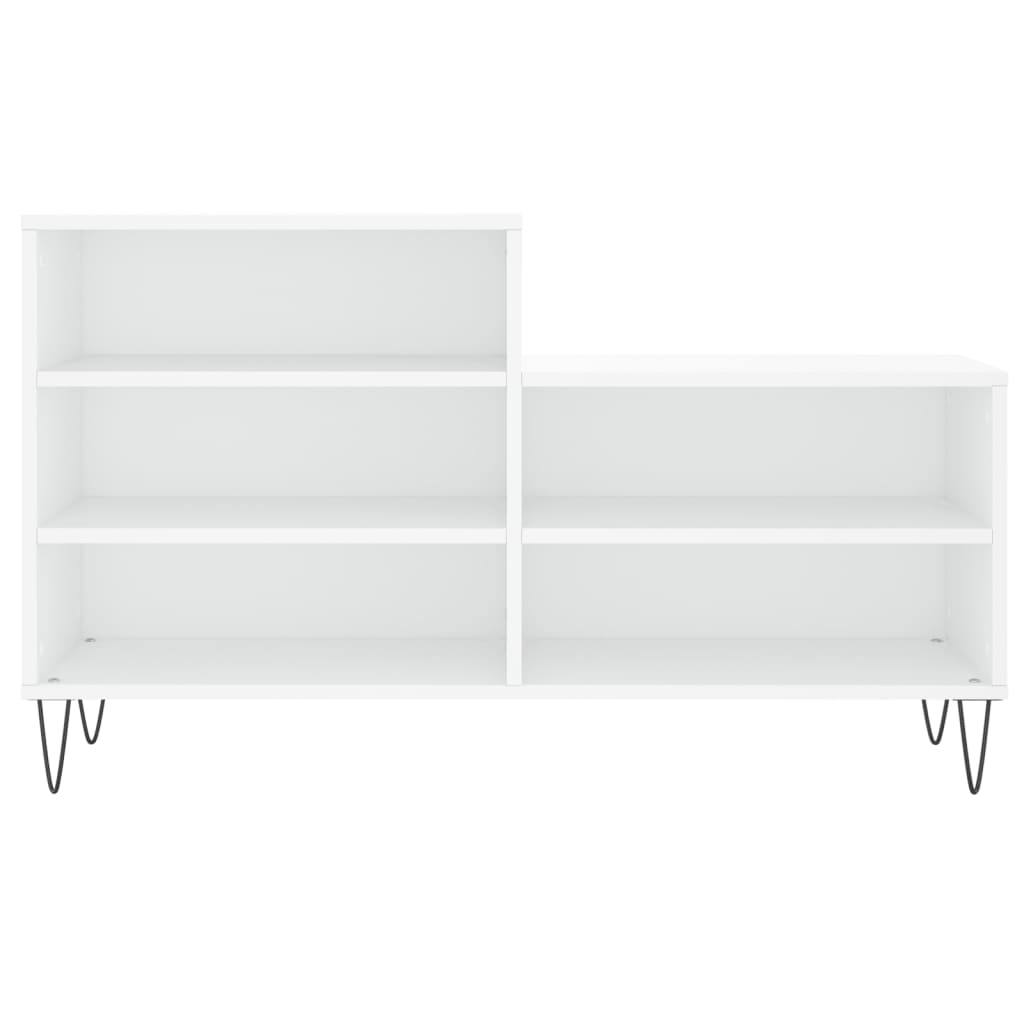 vidaXL Shoe Cabinet White 102x36x60 cm Engineered Wood
