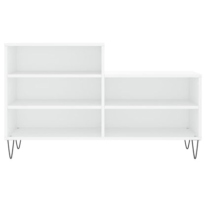vidaXL Shoe Cabinet White 102x36x60 cm Engineered Wood