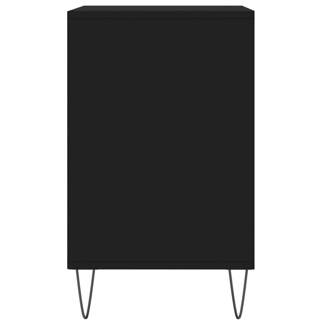 vidaXL Shoe Cabinet Black 102x36x60 cm Engineered Wood