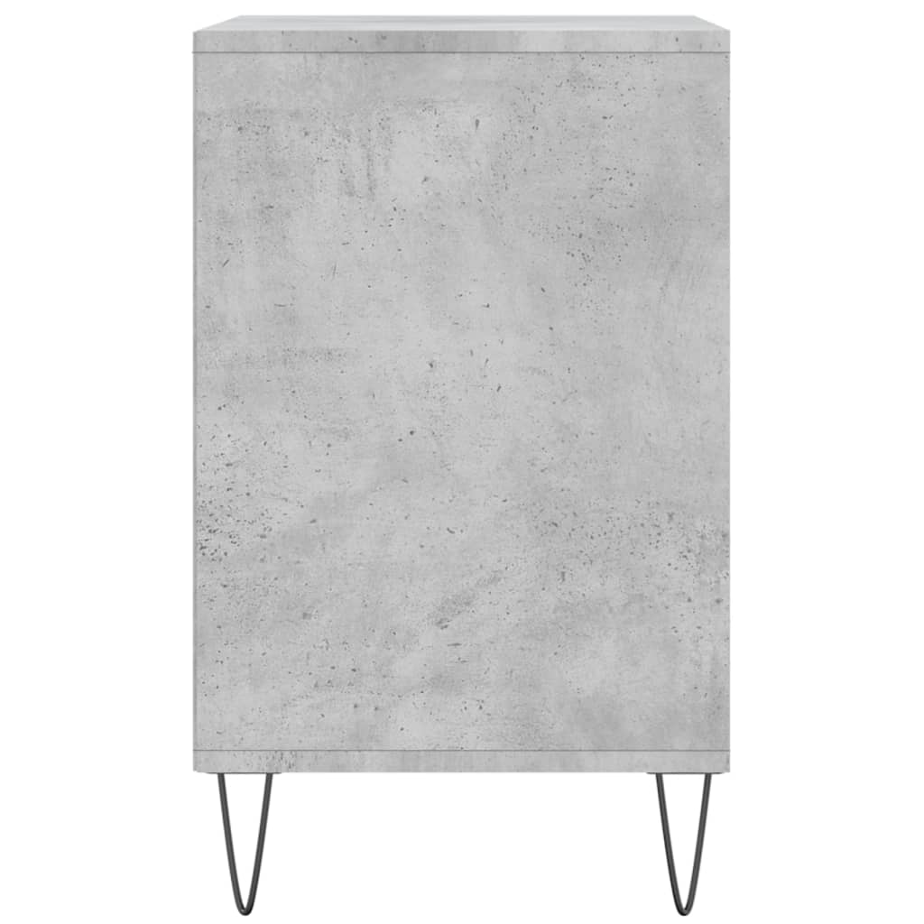 vidaXL Shoe Cabinet Concrete Grey 102x36x60 cm Engineered Wood